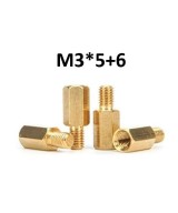 Tornillos tuercas y bases M3 (12 unidades)