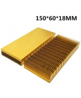 Disipador de Calor Ranurado de Aluminio 150x60x18MM