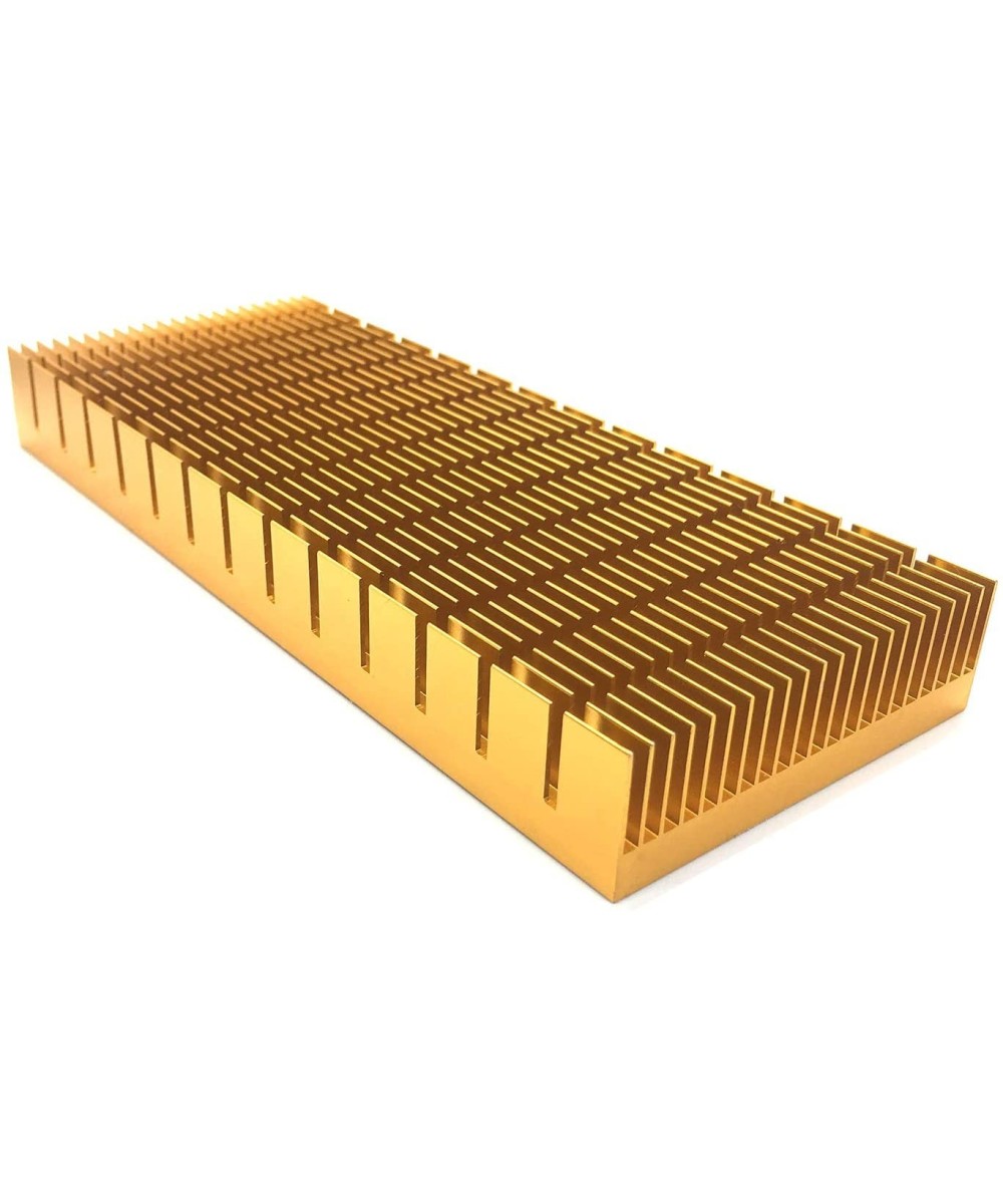 Disipador de Calor Ranurado de Aluminio 150x60x18MM