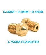 Boquilla para extrusor de impresora 3D 1.75MM V6