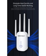 Amplificador y repetidor wifi dualband Comfast 2.4 / 5.8GHZ 1200mbps CF-WR758AC