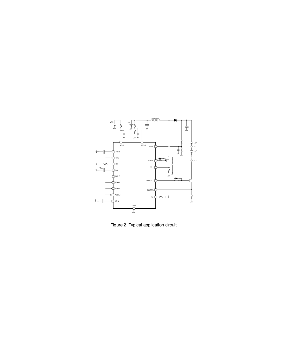 Controlador LED BD9486F-GE2 (SMD/SMT)