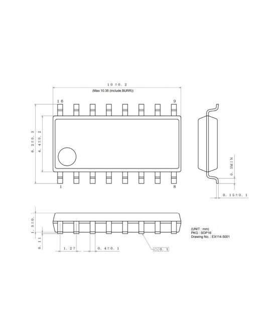Controlador LED BD9486F-GE2 (SMD/SMT)