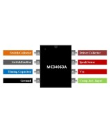 Regulador de Voltaje MC34063ABN (DIP)