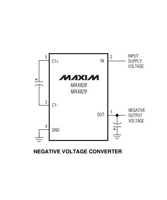 Regulador de Voltaje MAX829EUK+T (SMD/SMT)