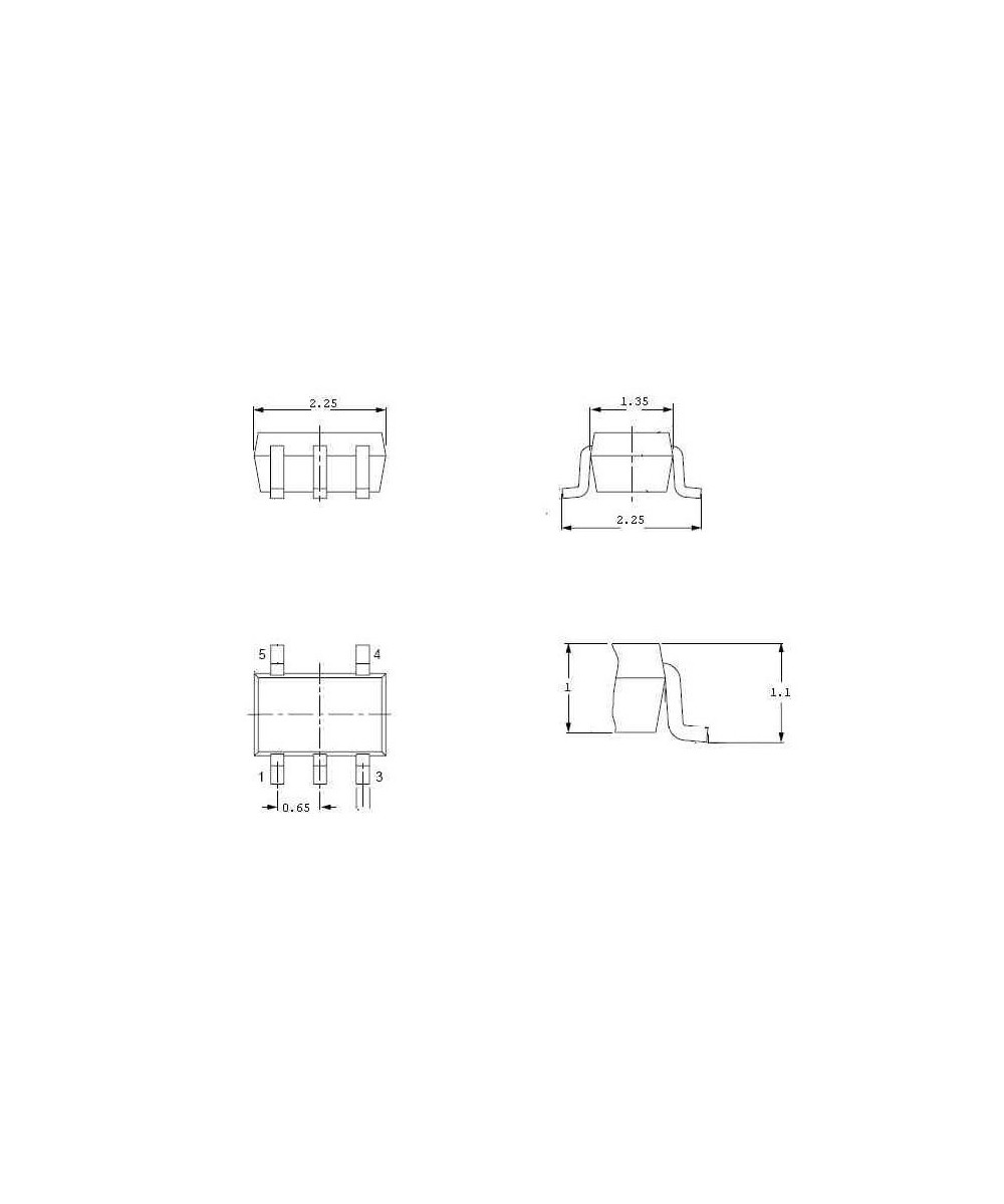 CI Sensor de temperatura MAX6605MXKT (SMD/SMT)