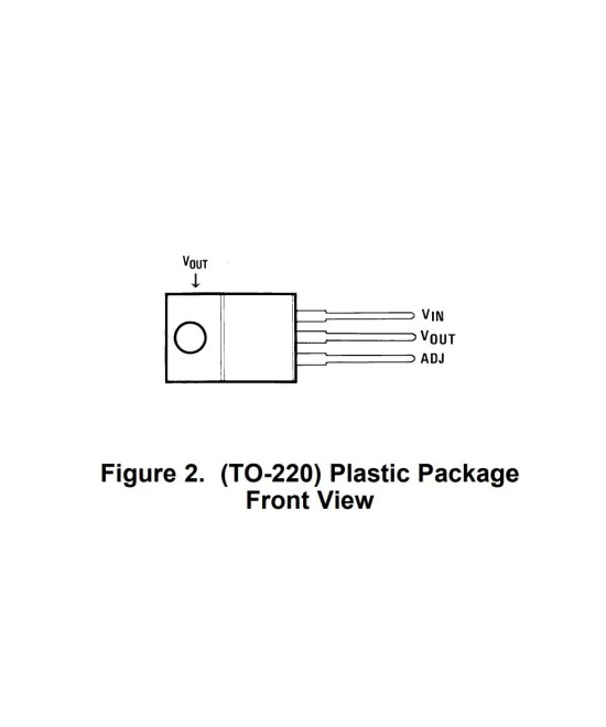 Regulador de Voltaje LM350T/NOPB (TO-220)