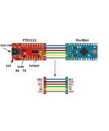 Adaptador USB FTDI  a TTL serial FT232RL