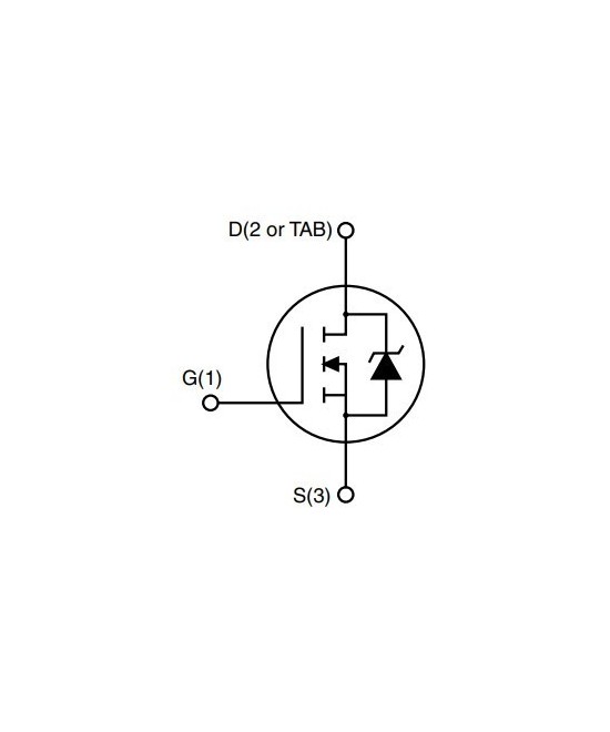 Transistor MOSFET STP55NF06 (TO)