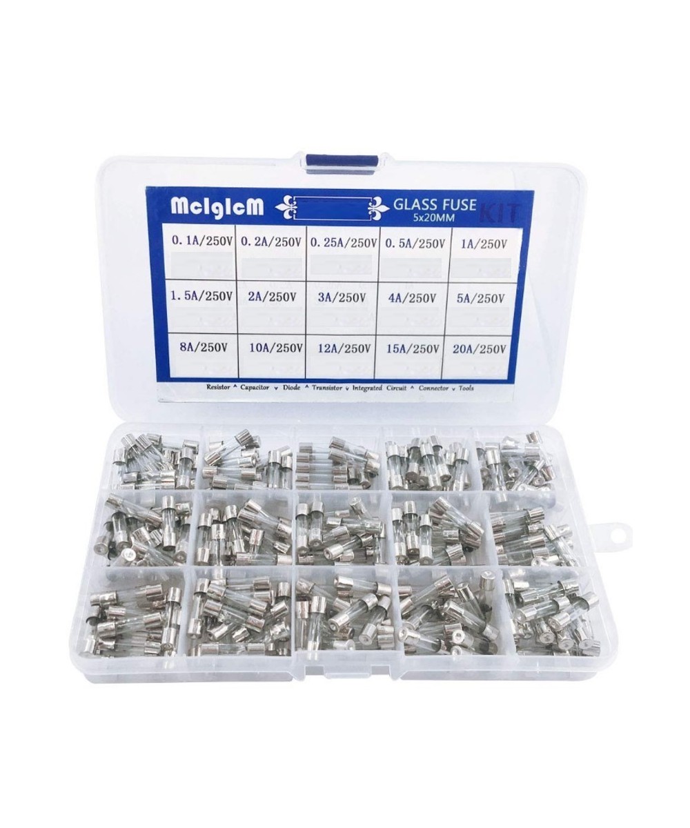 Fusible de Vidrio 0.1-20A 250V 5x20mm