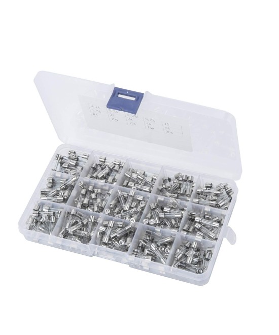 Fusible de Vidrio 0.1-20A 250V 5x20mm