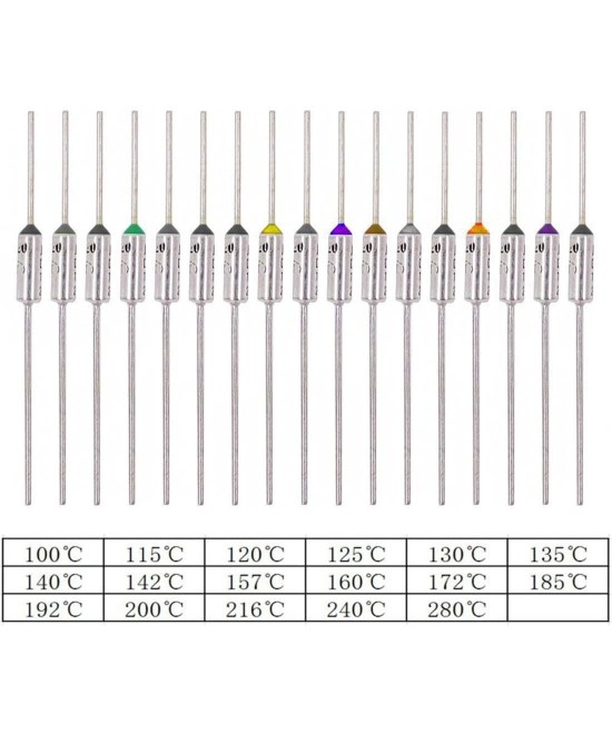 Fusible Termico 10A 250V 100 ℃ a 285 ℃