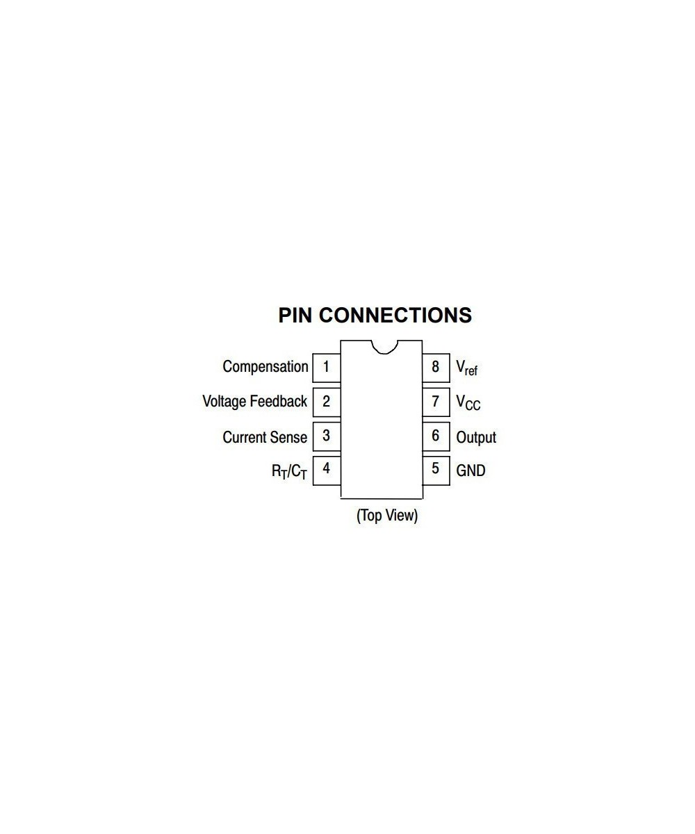 Controlador PWM UC3843AN (DIP)