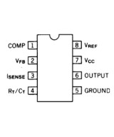 Controlador PWM UC3842AN (DIP)