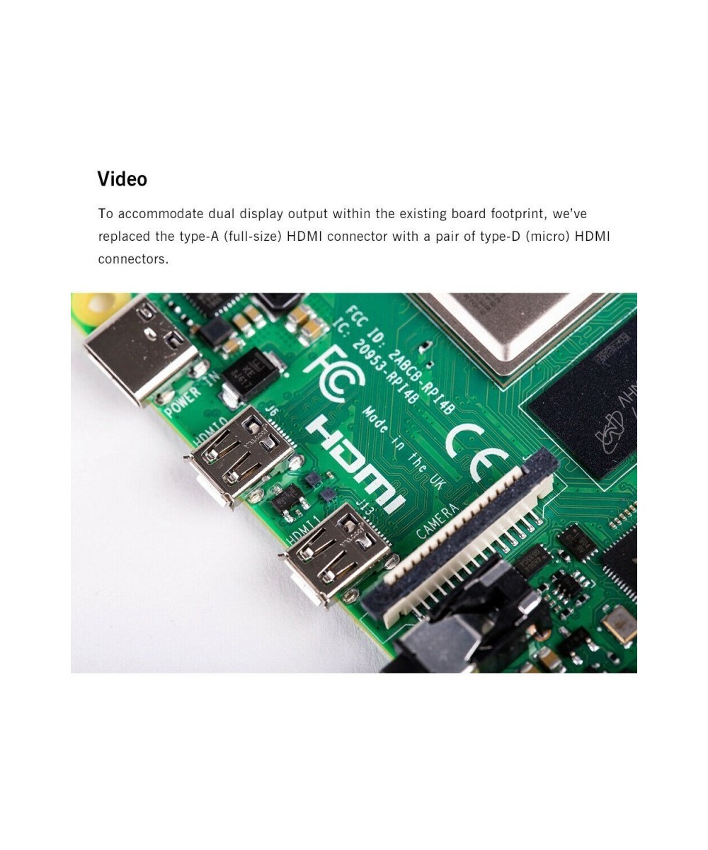 Raspberry Pi 4 Modelo B 2GB RAM