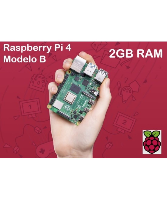 Raspberry Pi 4 Modelo B 2GB RAM