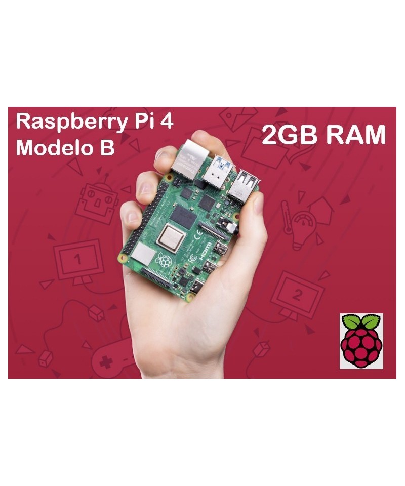 Raspberry Pi 4 Modelo B 2GB RAM