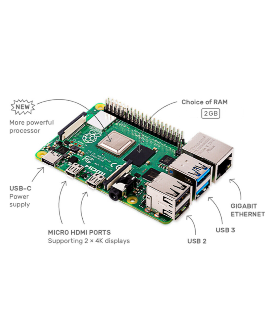 Raspberry Pi 4 Modelo B 4GB RAM