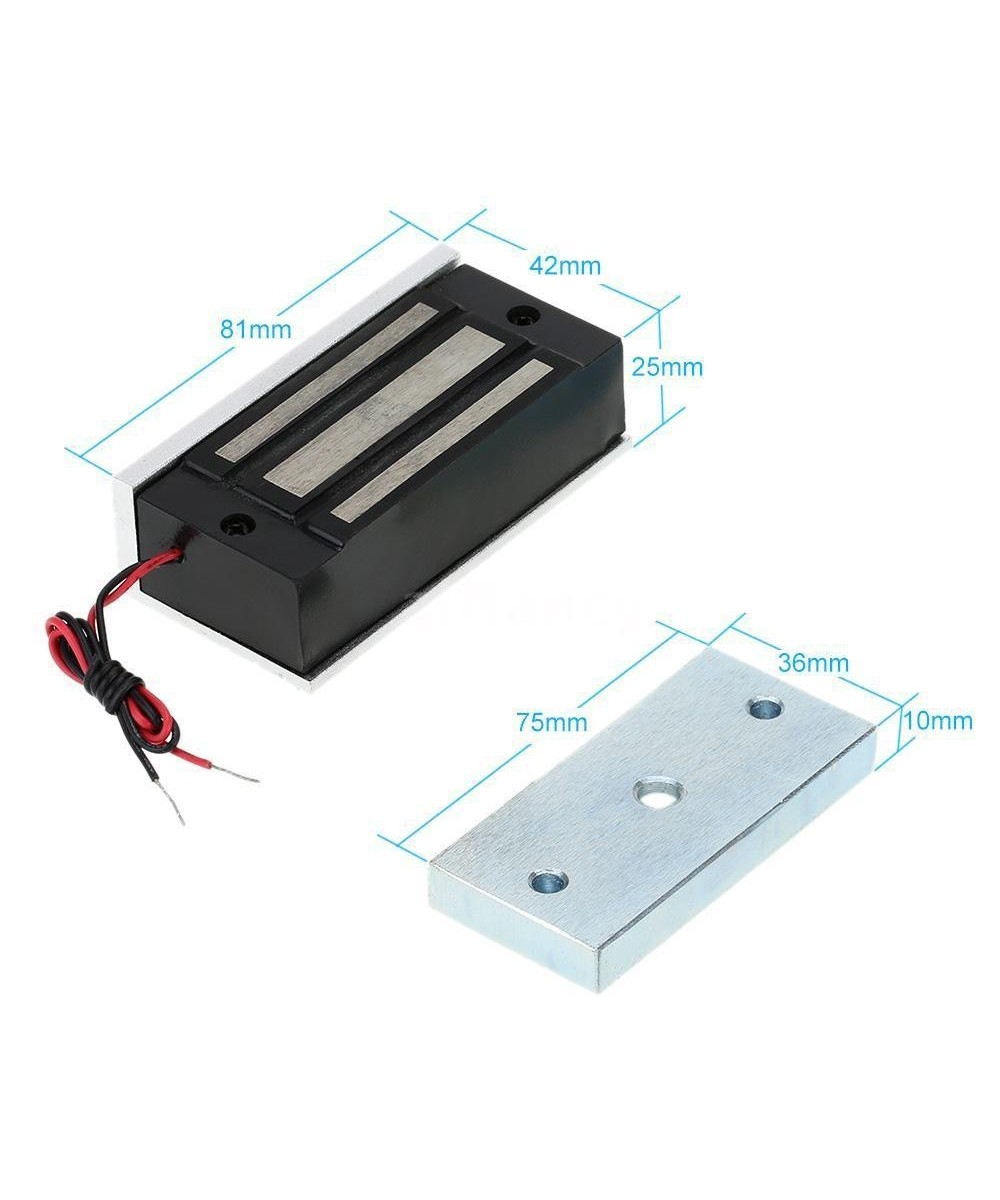 Cierre  magnético 12V/132 Lb