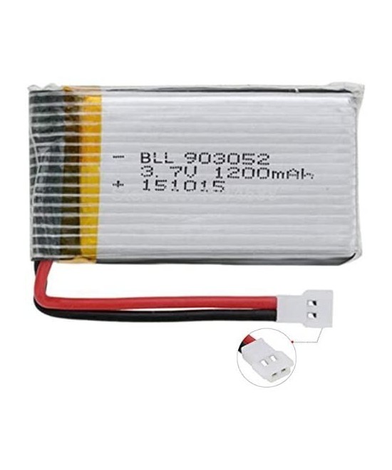 Bateria Tipo LiPo recargable 3.7V 1200mAh