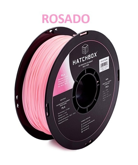Filamento PLA Hatchbox 1.75mm 2.2 lb