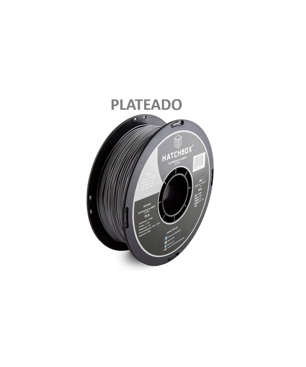Filamento PLA Hatchbox 1.75mm 2.2 lb
