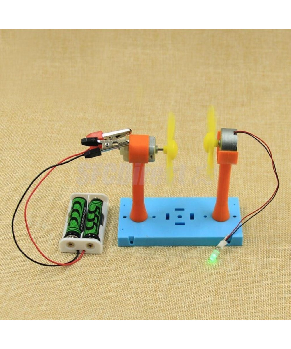 Experimento energía Eólica para niños