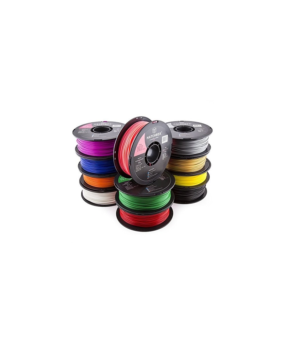Filamento PLA Hatchbox 1.75mm 2.2 lb