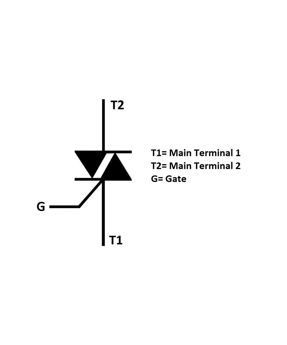Triac BT136-600E 600V 27A (TO)