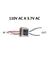 Transformador AC-AC 110V AC a 3.7V AC 0.5W