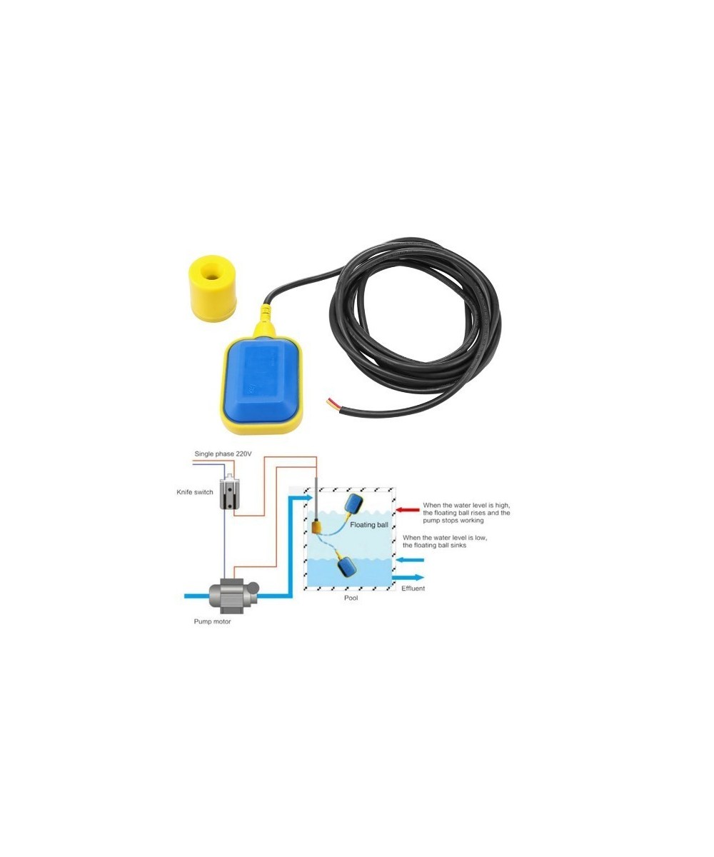 Sensor Flotador para Control de Nivel de Liquidos 2M