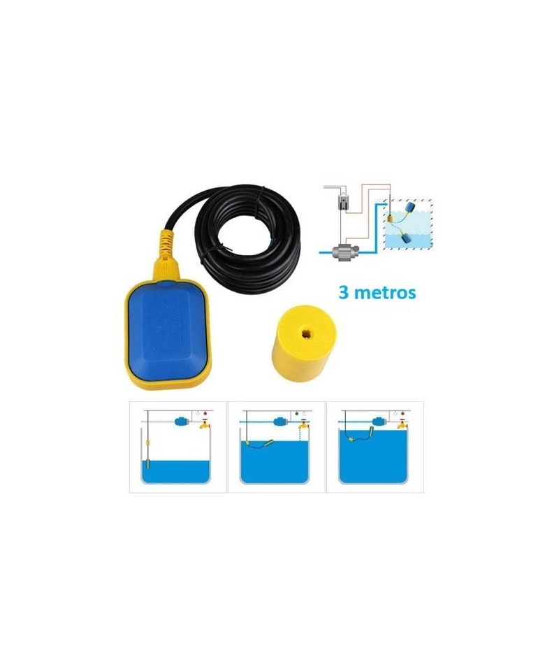 Sensor Flotador para Control de Nivel de Liquidos 2M