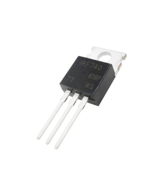 TRANSISTOR CANAL N MOSFET IRF740 TO-220 400V 10A