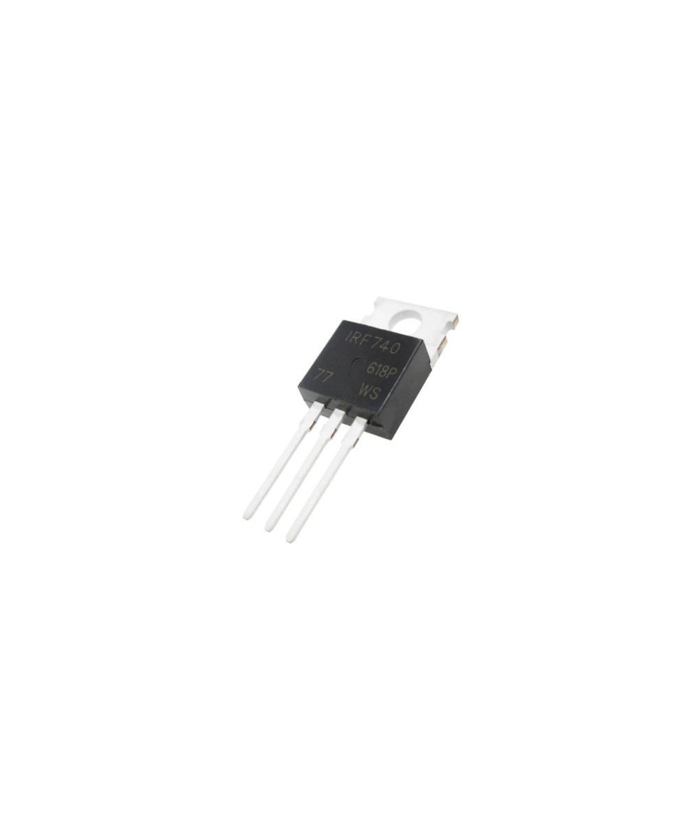 TRANSISTOR CANAL N MOSFET IRF740 TO-220 400V 10A