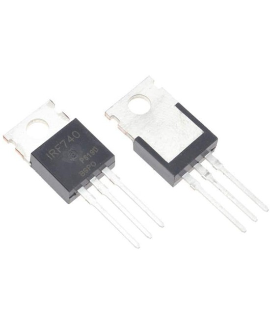 TRANSISTOR CANAL N MOSFET IRF740 TO-220 400V 10A