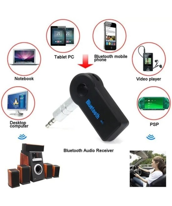 Adaptador Bluetooth Recargable 3.5mm