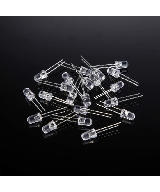 Diodos LED 100 piezas 5mm (SET)