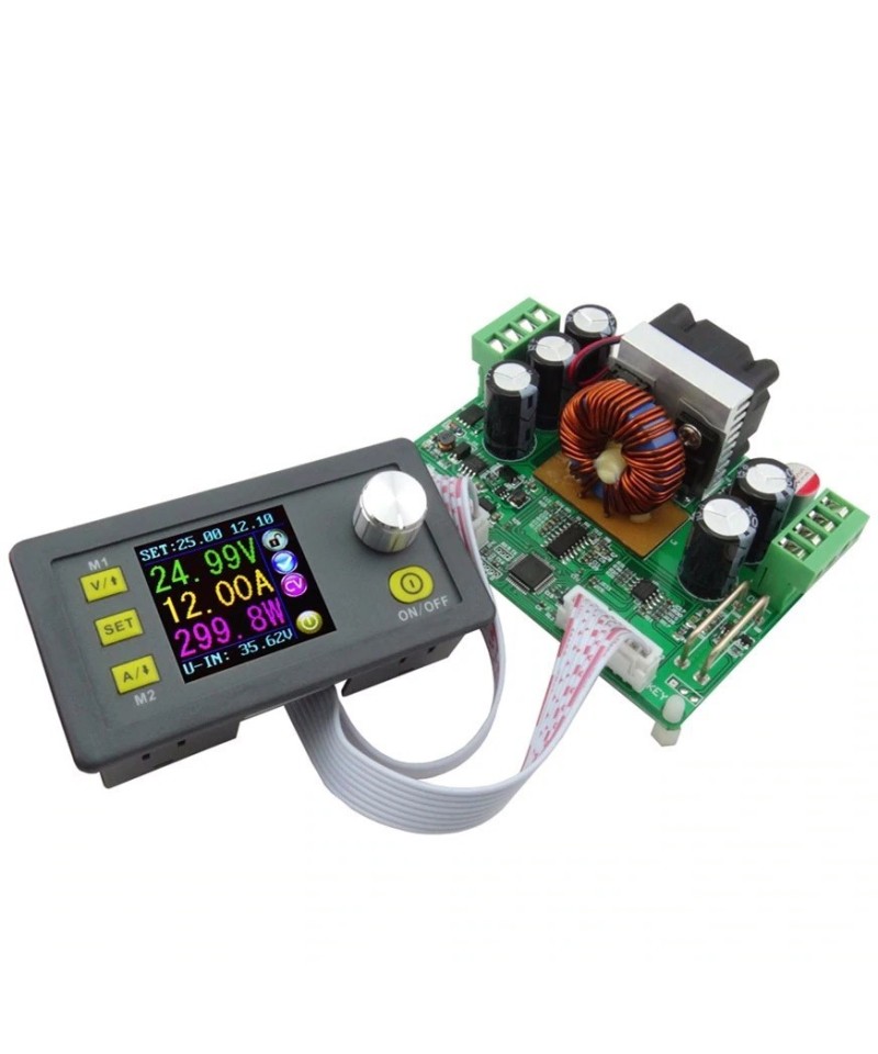 Regulador de Voltaje y Corriente con Pantalla DPS3012 0-32V 12A
