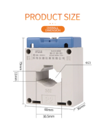 Transformador de corriente cerrado BH-0.66 100A a 5A