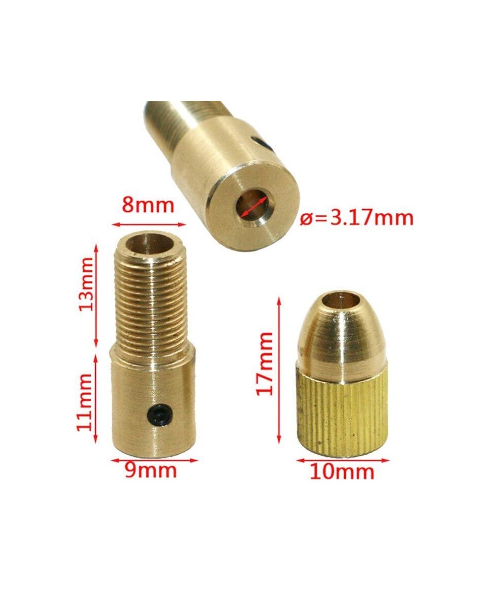 Cabezal y Sujetadores para Mini Taladro 0.5-3mm (Kit)