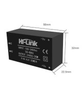 Mini Fuentes AC-DC HLK 110-220V a 5V-9V-12V-15V-24V