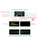 Medidor de voltaje y corriente USB Atorch U96