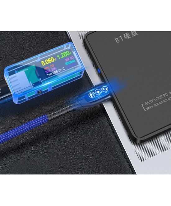 Medidor de voltaje y corriente USB Atorch U96