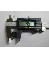 Mini lente para diodo LED