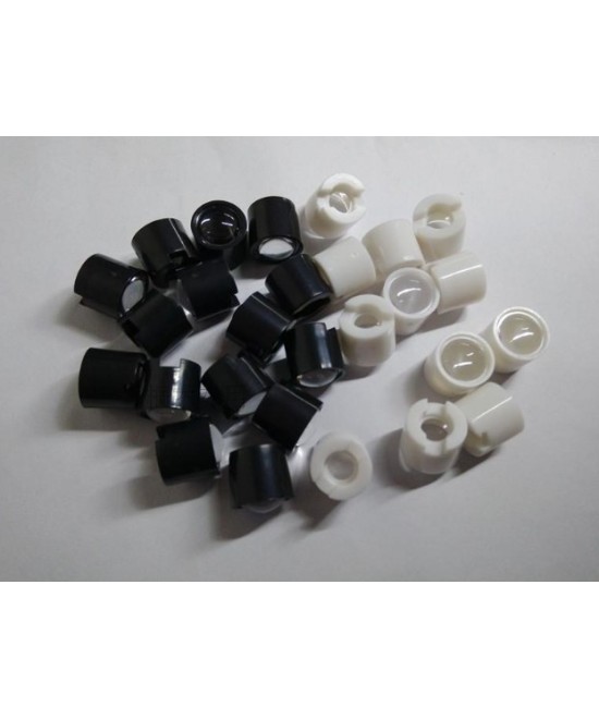 Mini lente para diodo LED