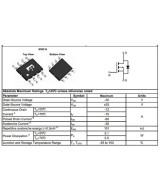 Regulador de Voltaje AO4407A (SO-8)