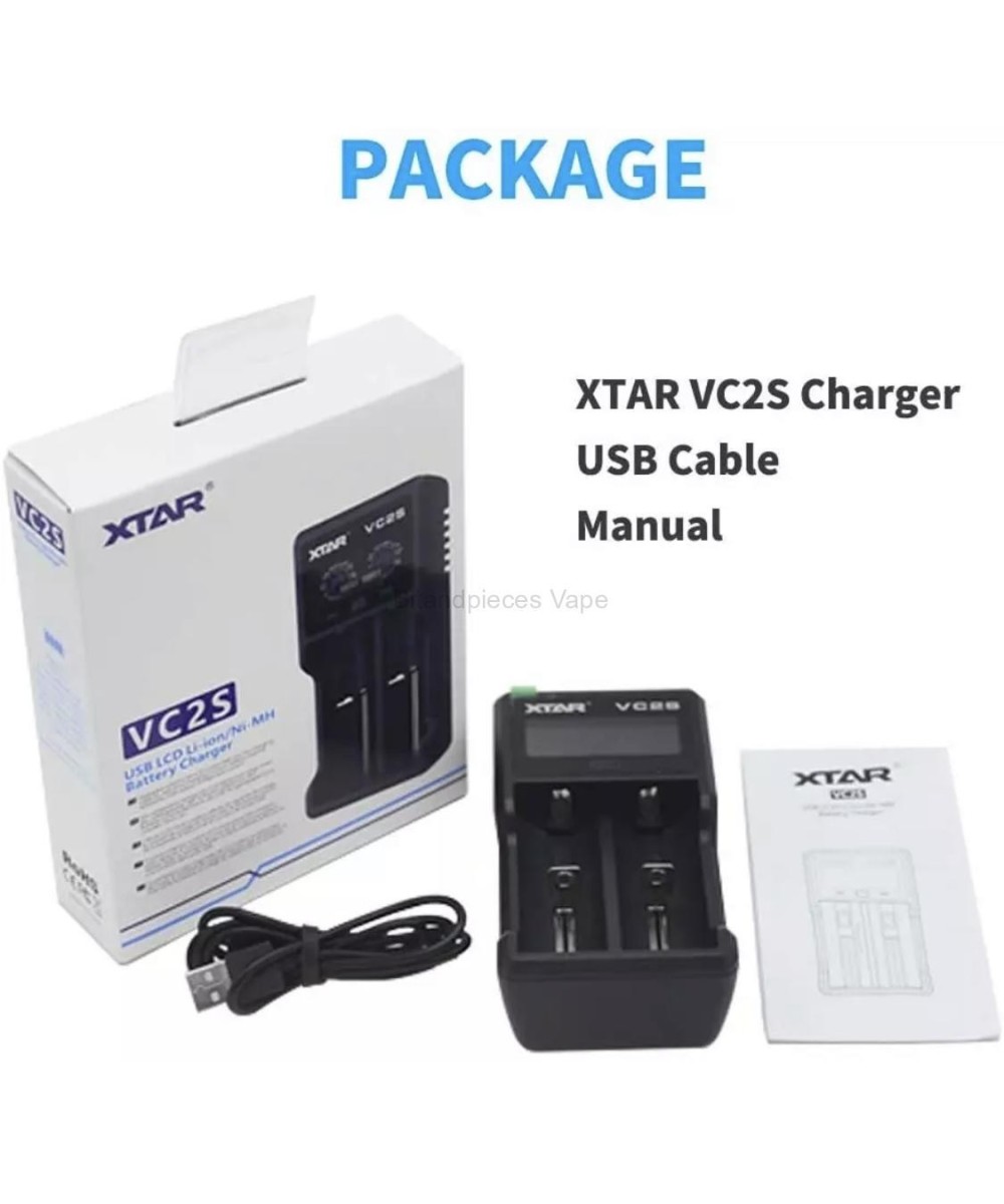 Cargador de Baterías Xtar VC2 2 Espacios