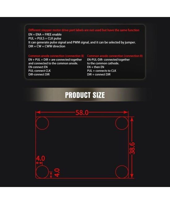 Generador de Pulso para Motor Paso a Paso MKS OSC V1.0 8-24V