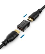 Acoplador HDMI (hembra - hembra)