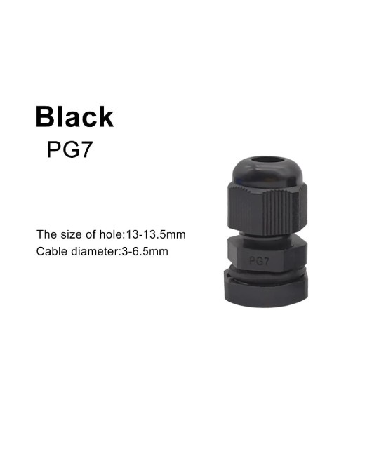 Conector de compresion / prensaestopa PG7 - PG21